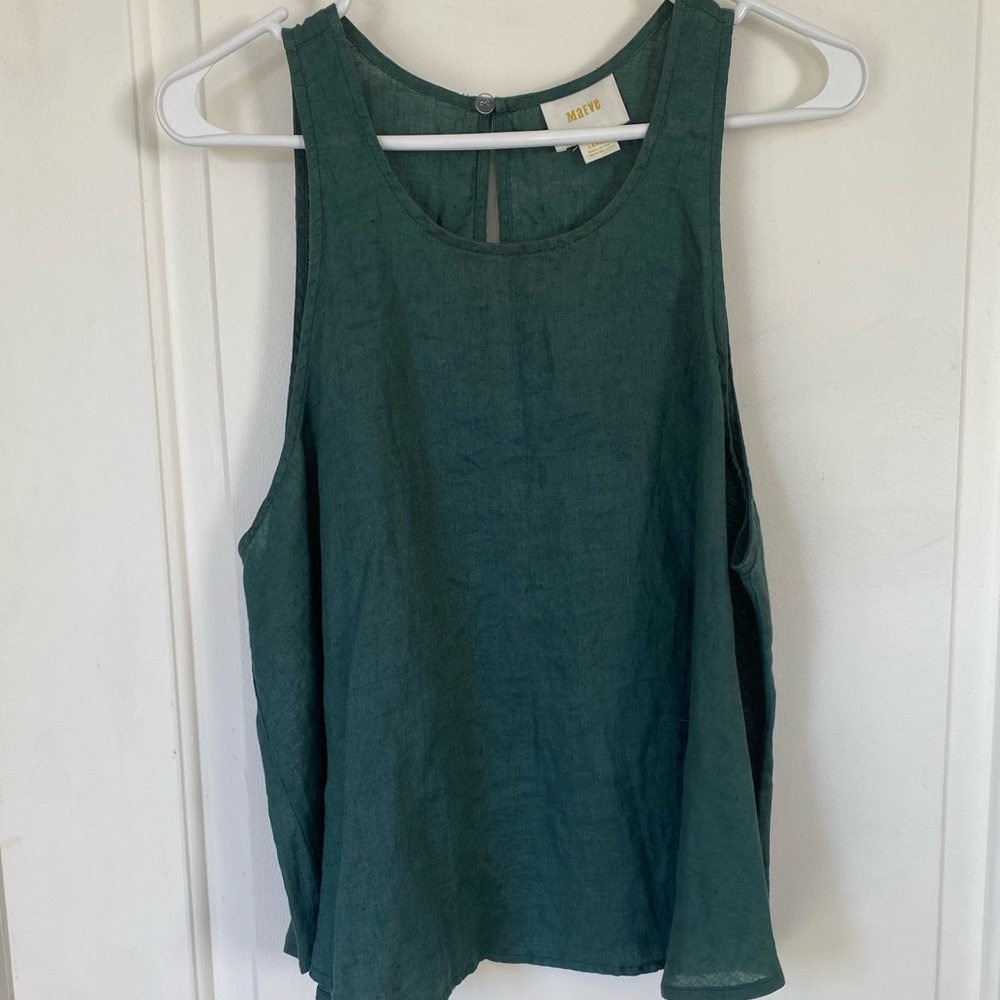 Anthropologie Maeve Linen Top